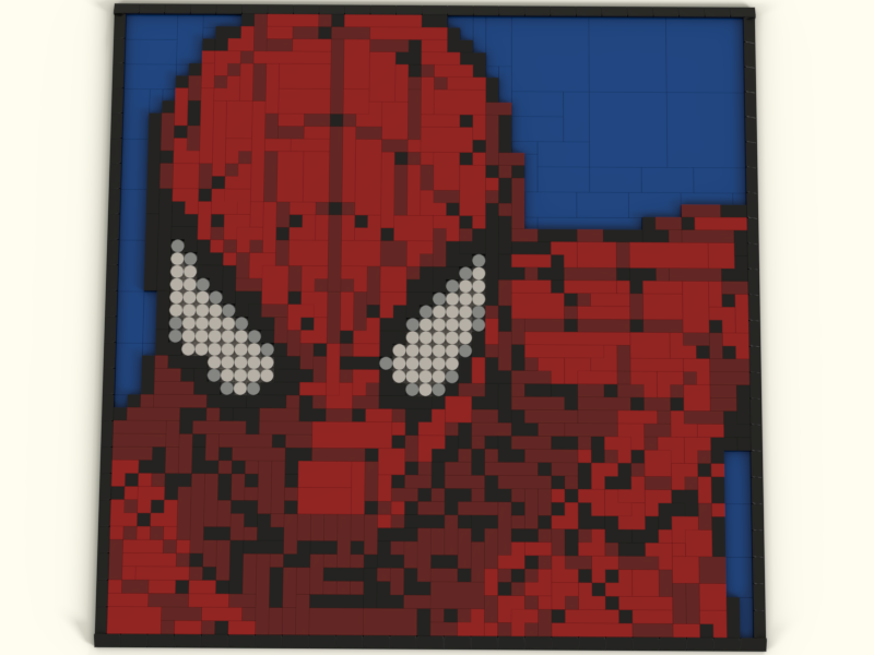 SpiderMan Tile Portrait