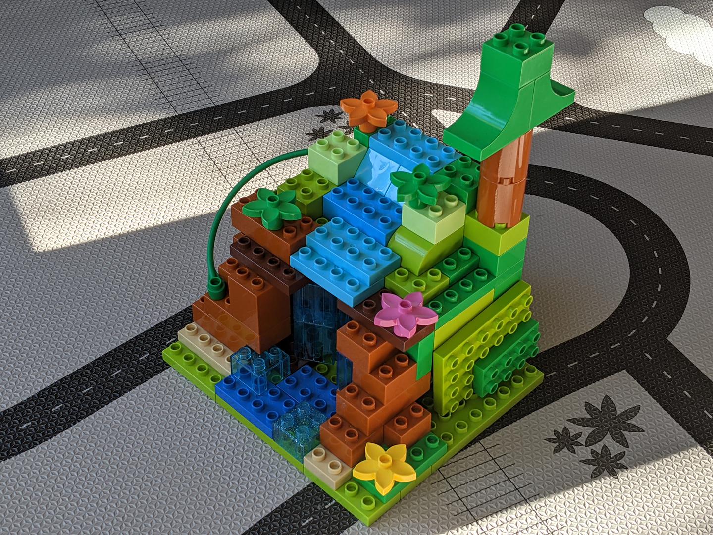 Waterfall's hidden treasure