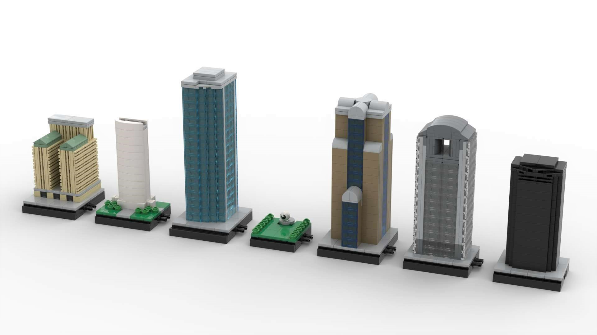 Dallas Texas Modular Skyline