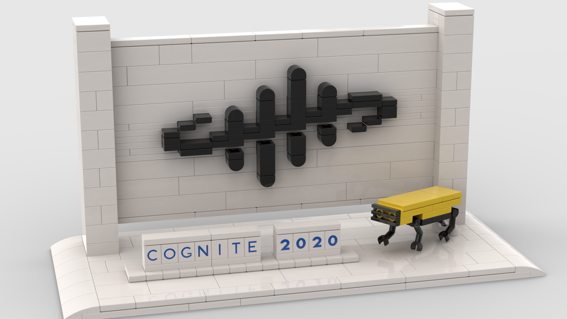 Cognite 2020 celebrational plaque