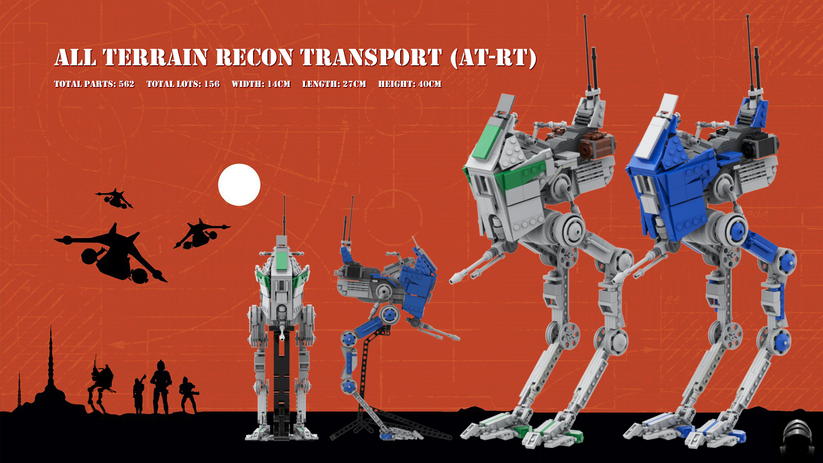 Ucs AT-RT - Clone Wars