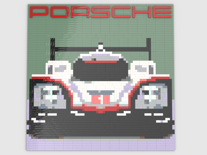 Porsche 919 Hybrid Evo Mosaic