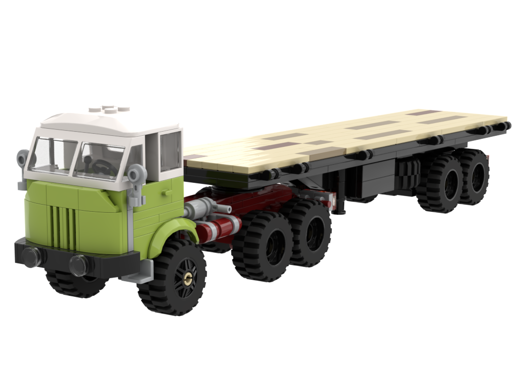 Henschel HS 3 Semi truck / Sattelauflieger