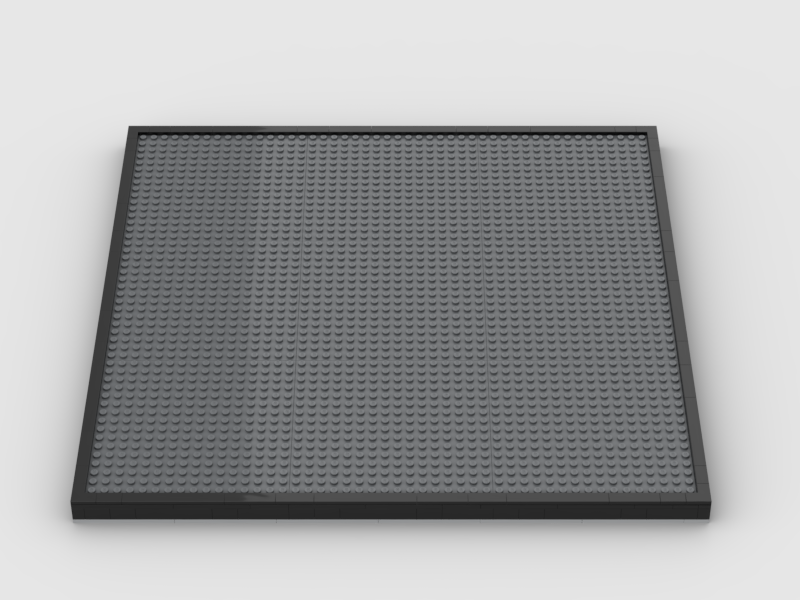 Baseplate 3x3 (48x48 Brick Pins)