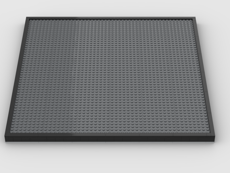 Baseplate 6x6 (48x48 Brick Pins)