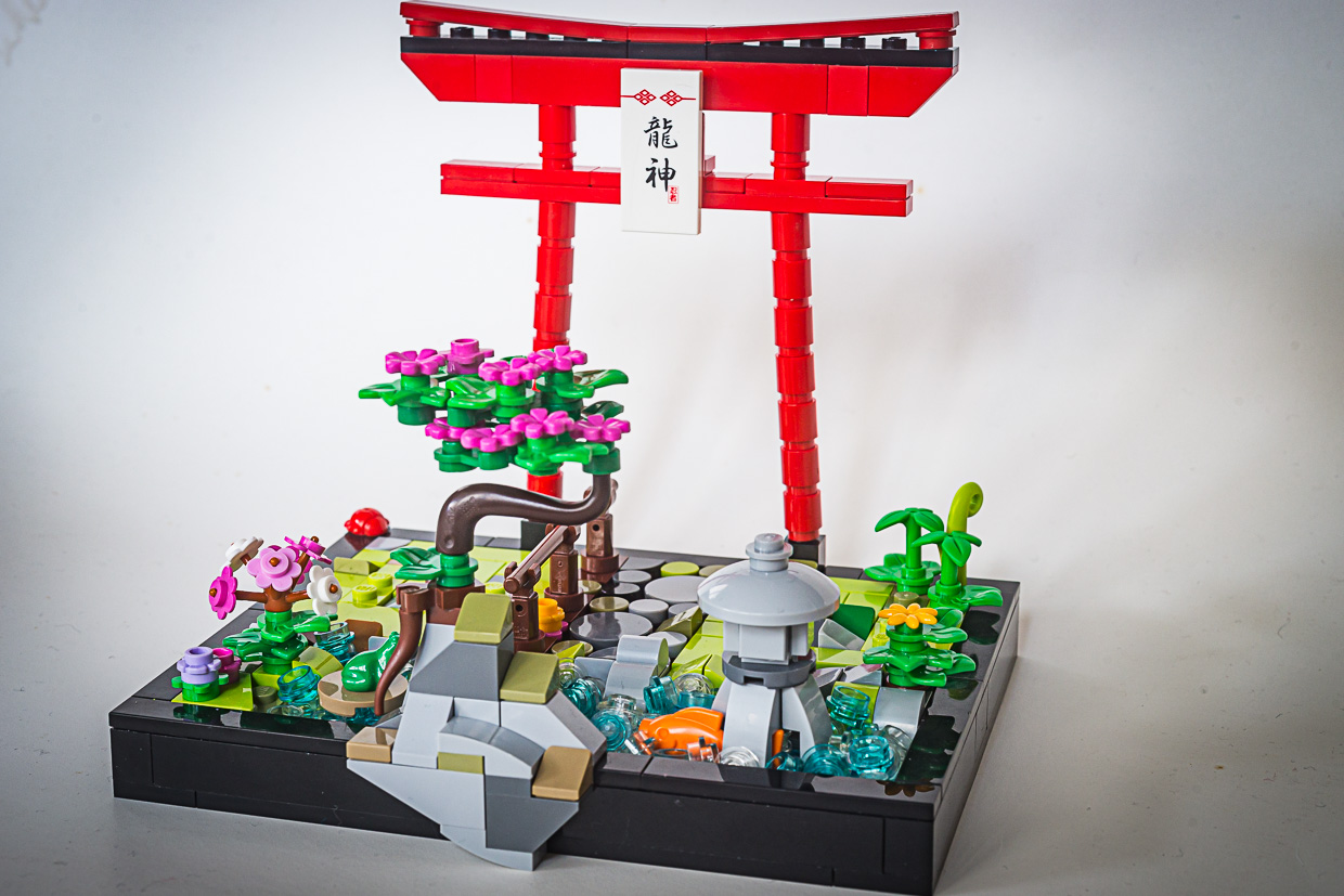 Japanese garden for Brickheadz