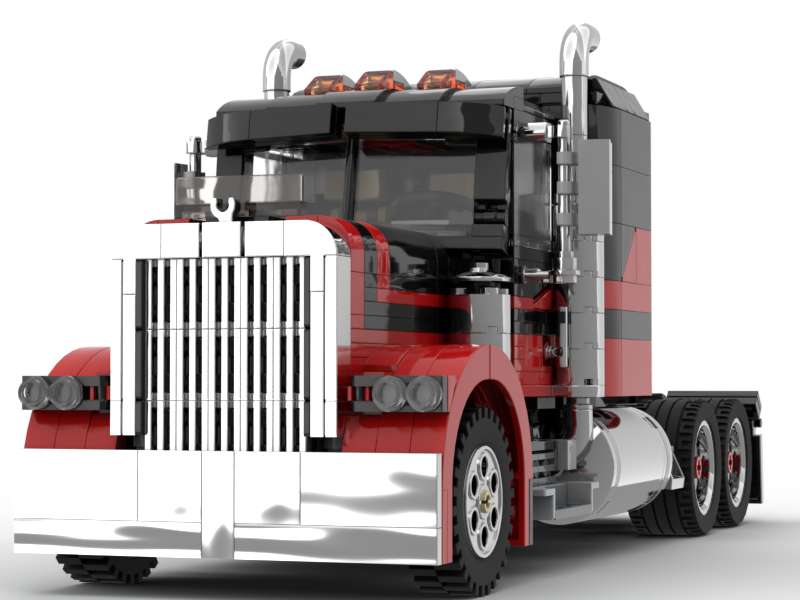 Petrbilt 379 rc Model BLACK CAT II