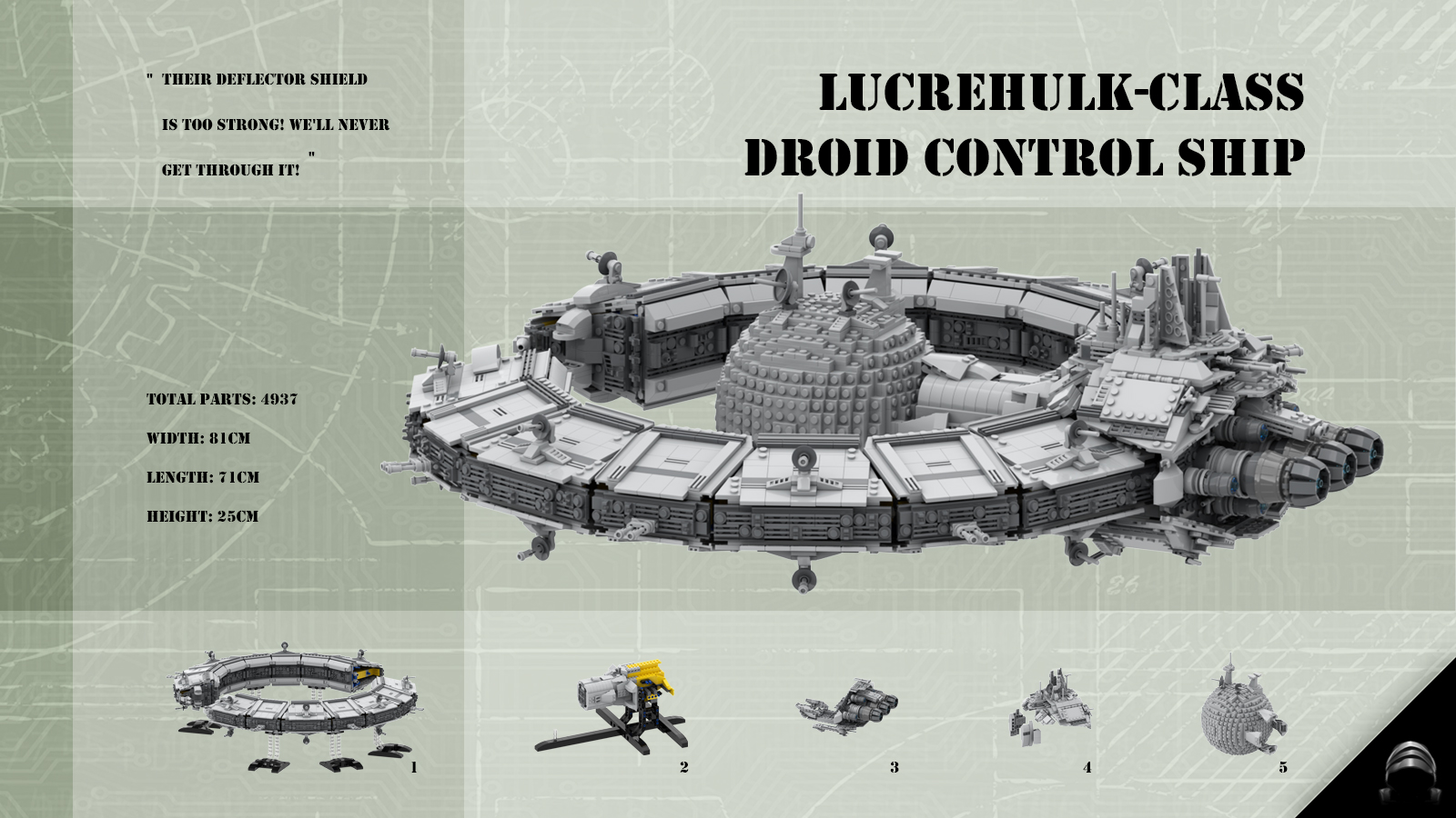 Lucrehulk-Class Battleship  - Droid Control Ship