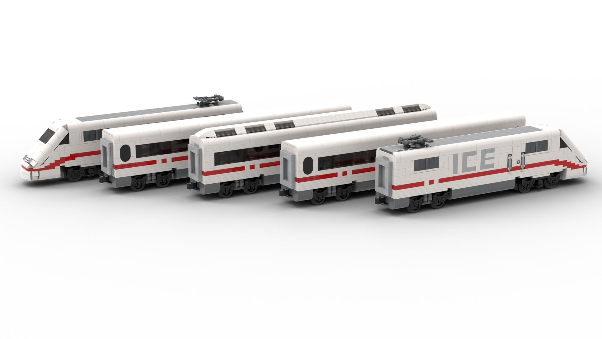 DB ICE 1 - German High-Speed Train