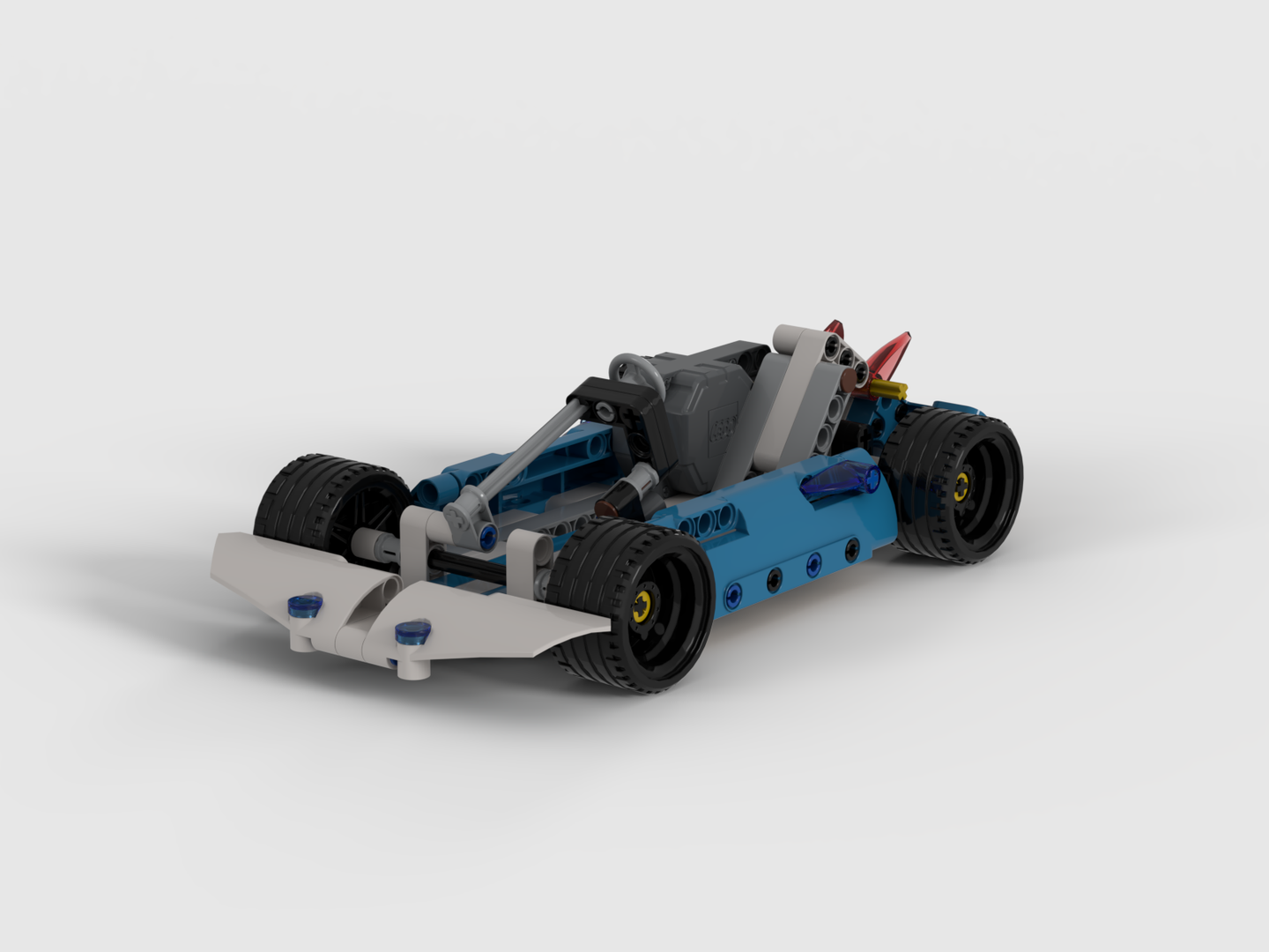 GoCart with pullback motor