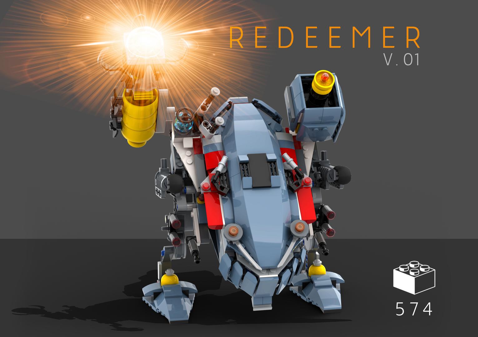 Redeemer - Alternate build 70656 Ninjago Garmadon Shark Mecha (Movie)
