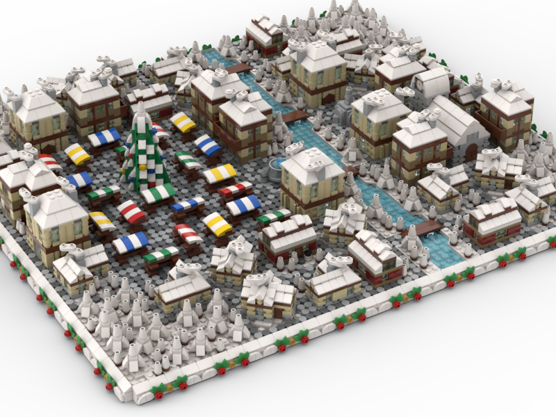 Micromodular Winter Village