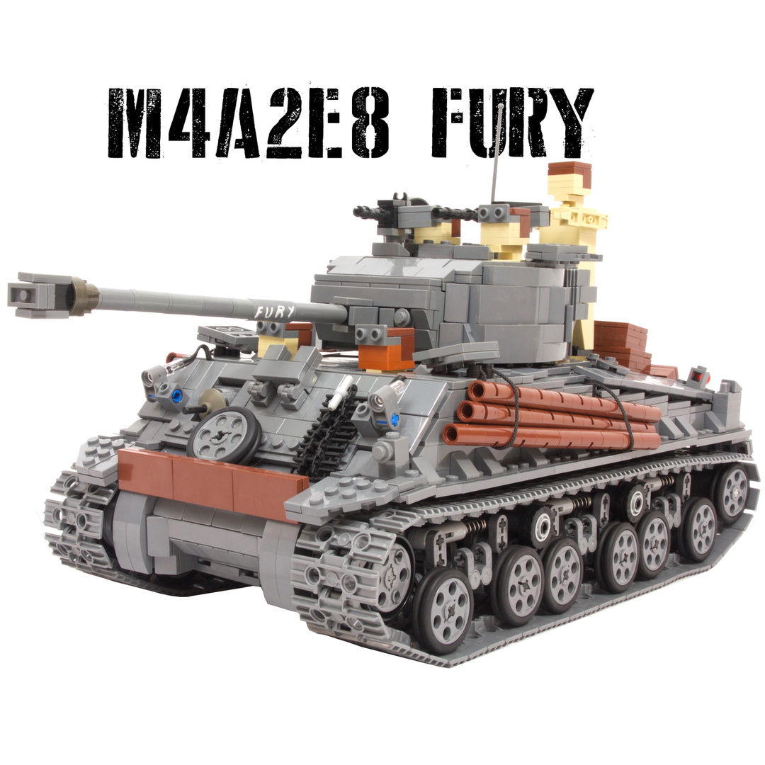 M4A2E8 FURY Sherman tank