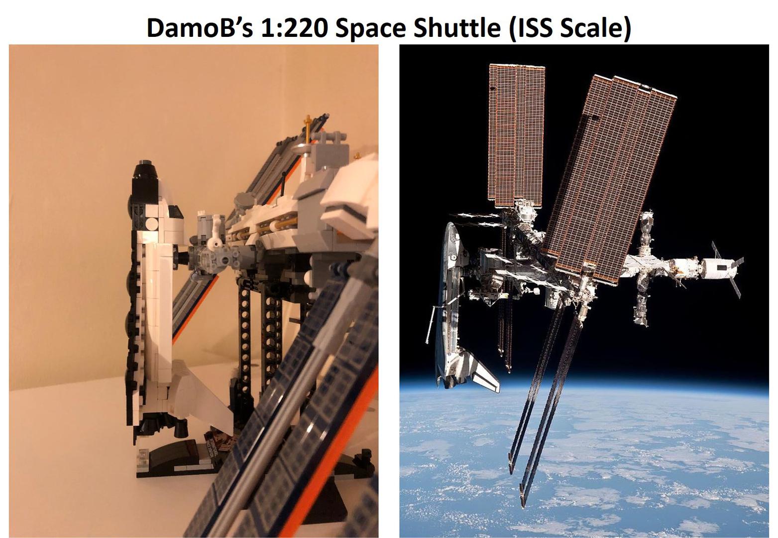 DamoB's ISS Scale Space Shuttle