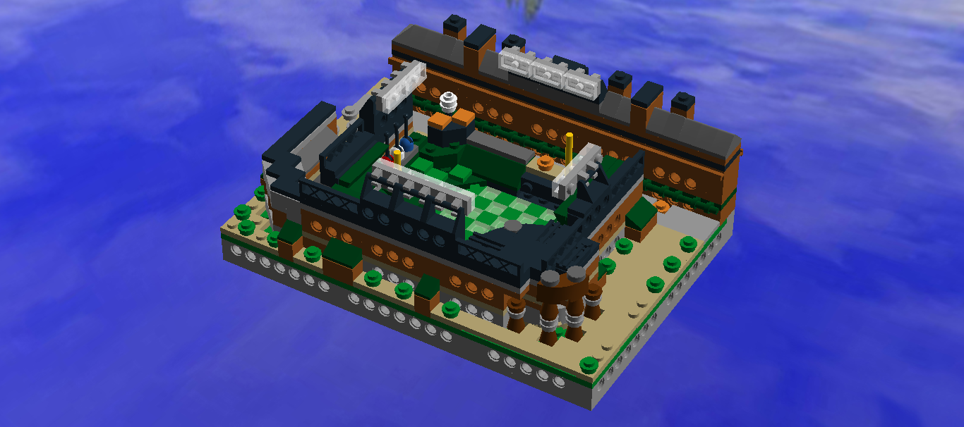 Miniature Oriole Park at Camden Yards