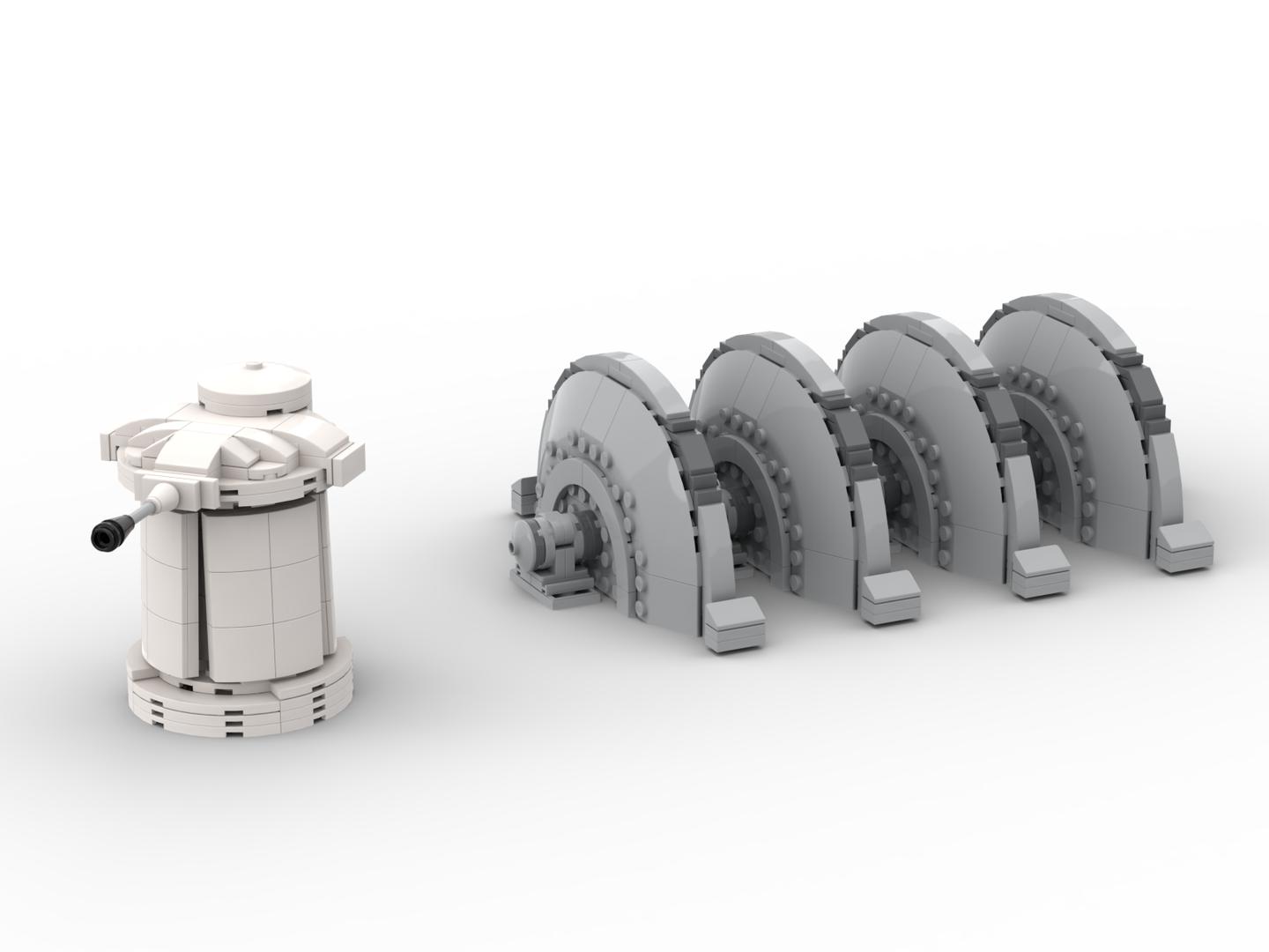 Hoth Rebel Turret and Shield Generator