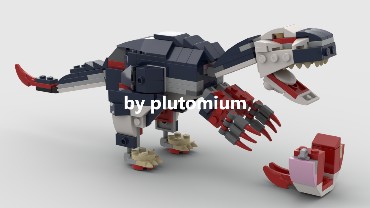 Allosaurus (LEGO 31088 Alternate)