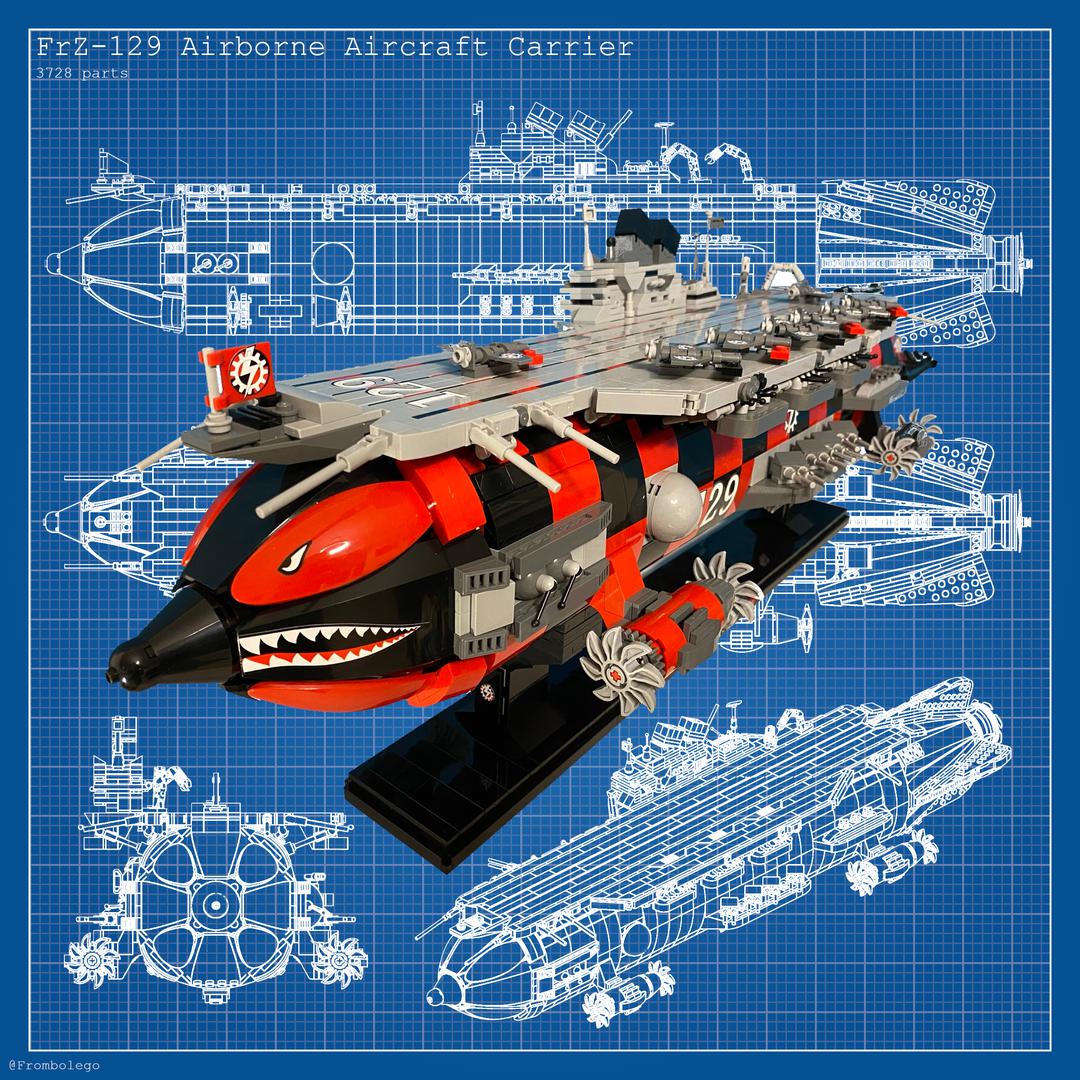 FrZ-129 Aircraft Carrier Blimp