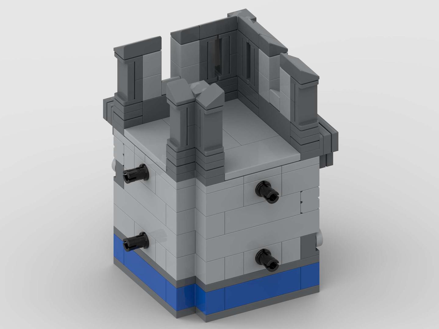 Stone Wall corner connecting part 90 Degrees