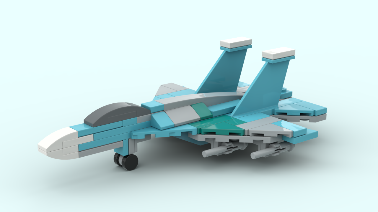 SU-27 Flanker 1:144 scale