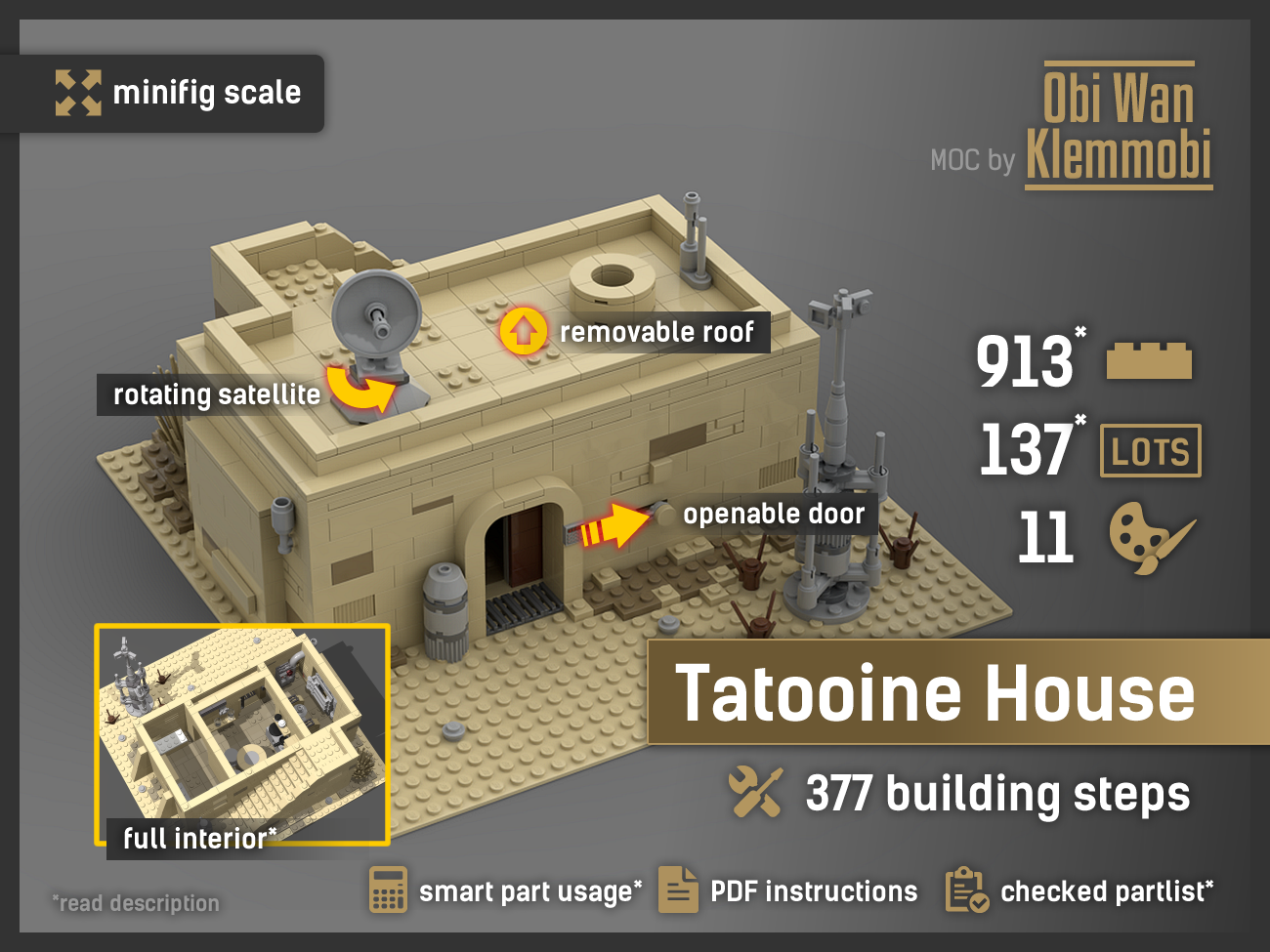 Tatooine Mos Eisley House Medium