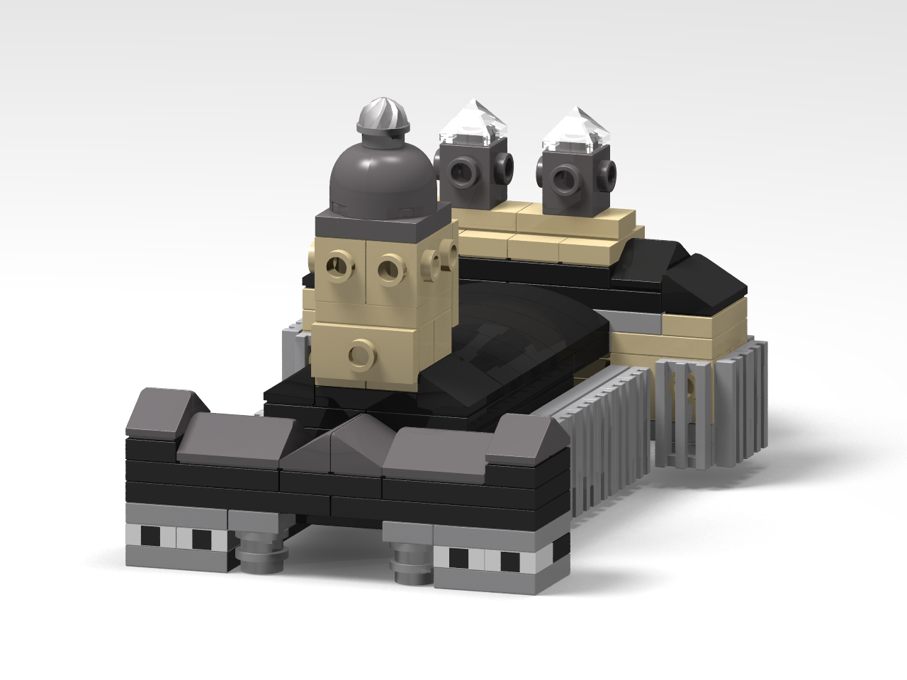 Église de Saint-Germain-des-Prés (Abbey of St. Germain) alternate build