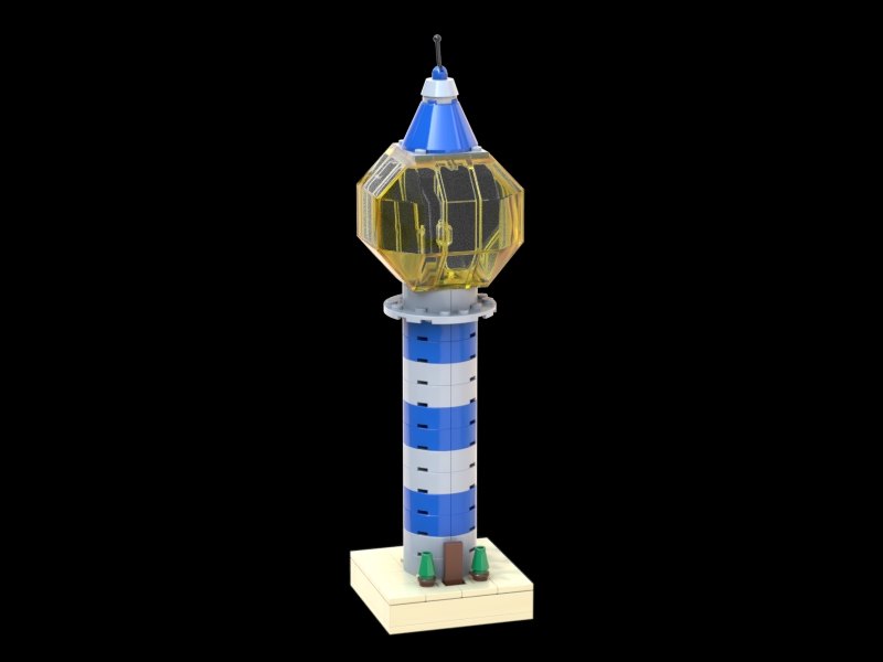 Lighthouse/Leuchtturm Classic Space (MOC-67146) - LEGO MOC | MOC Tracker