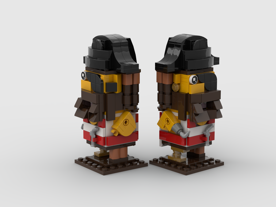 BrickHead Pirate