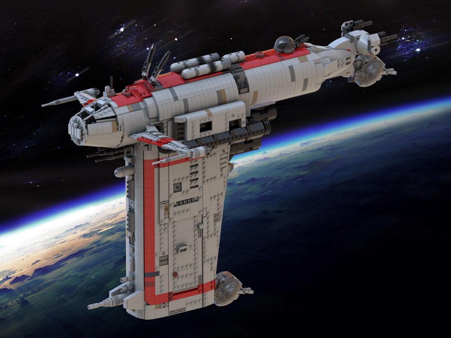 MG-100 StarFortress SF-17 / Resistance Bomber - Episode VIII