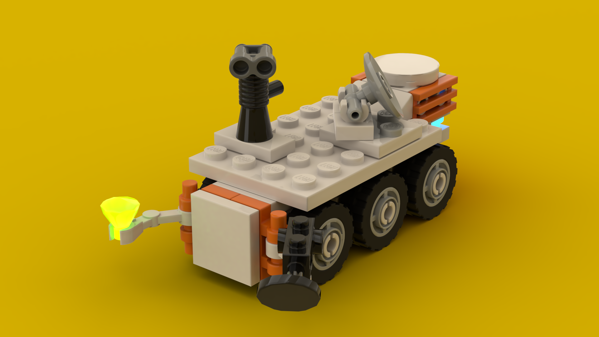 Mini Mars rover