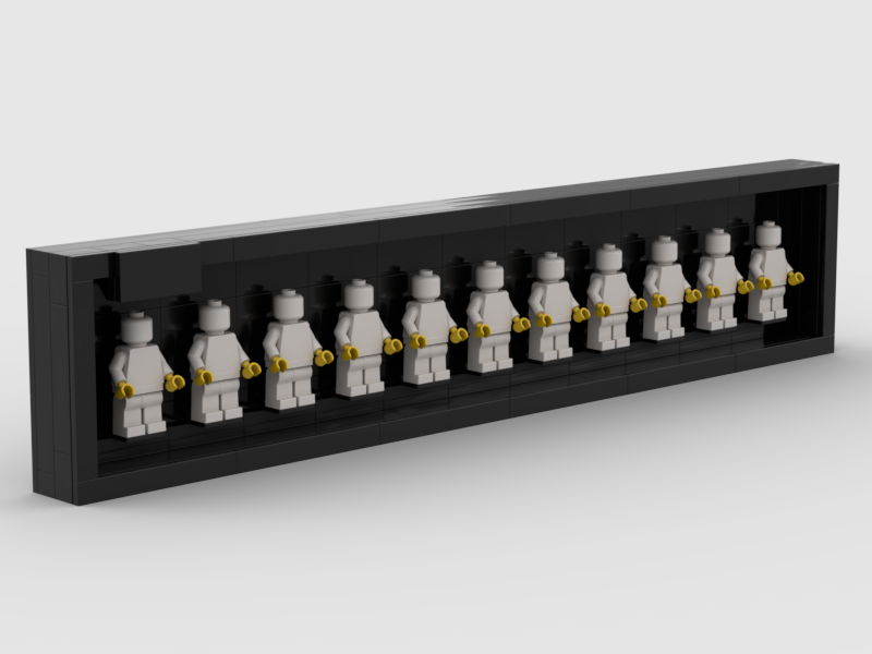 Lego Minifigure Display Frame