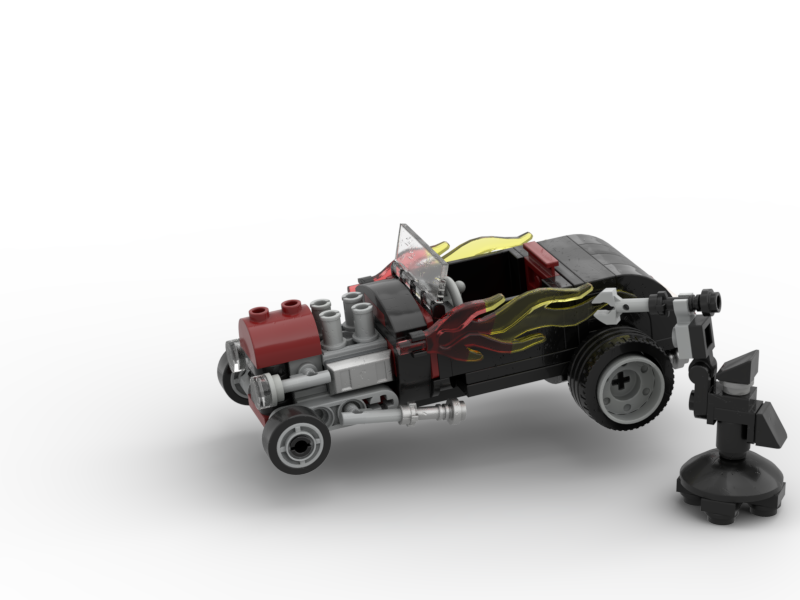Tony Stark's Hot Rod | ORIGINAL HOT ROD MODEL BY JERRY BRICKS BUILDS!