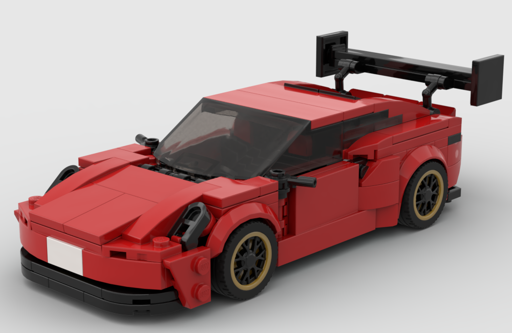 Porsche 911 GT3 RS 2021 (MOC-68052) - LEGO MOC | MOC Tracker