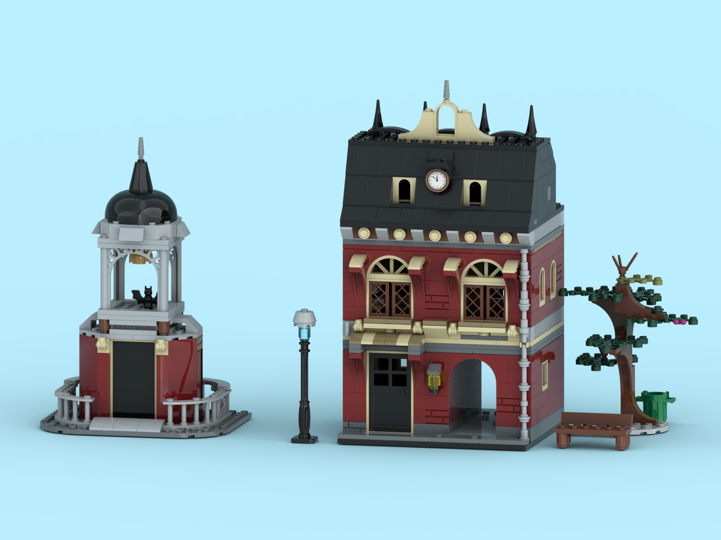 Suburban house alternate build