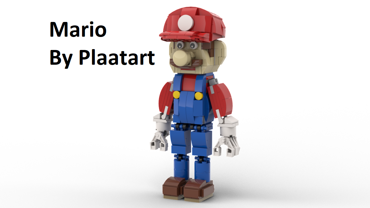 Mario from Mario's Kart MOC
