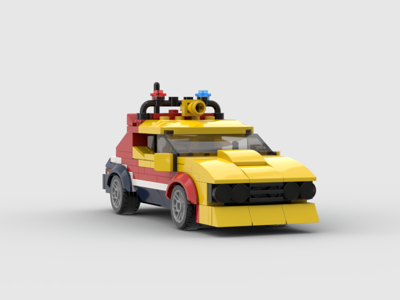 Mad Max Yellow Interceptor