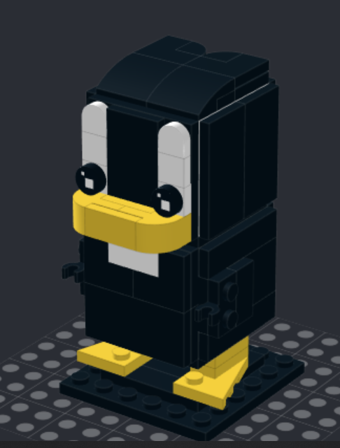 lego daffy duck brickheaz