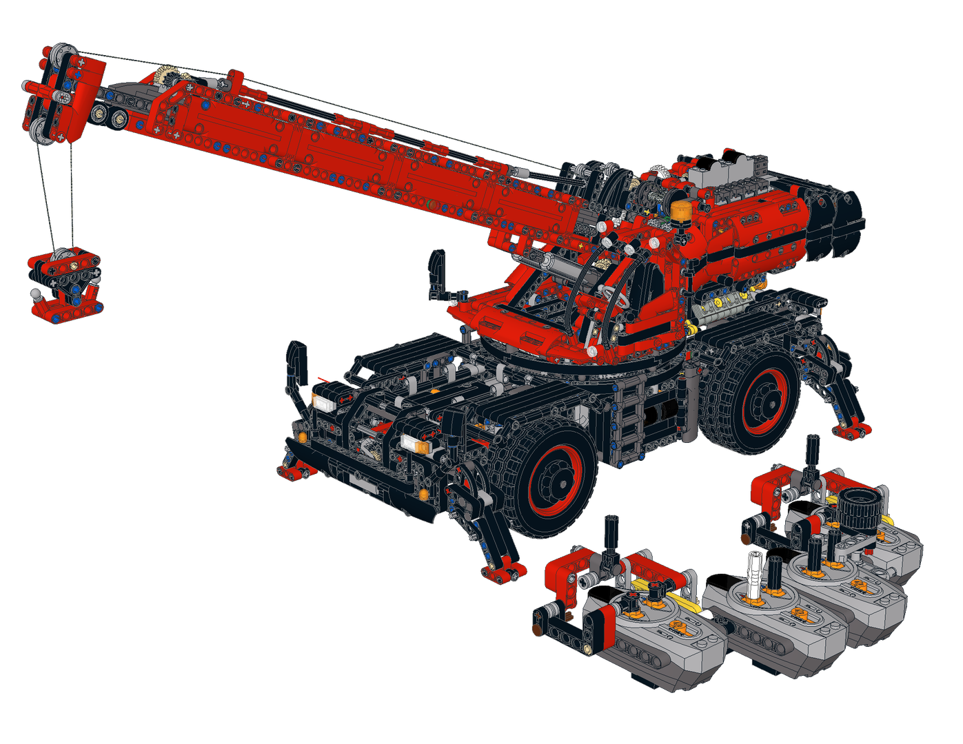 Ultimate 42082 RC Rough Terrain Crane