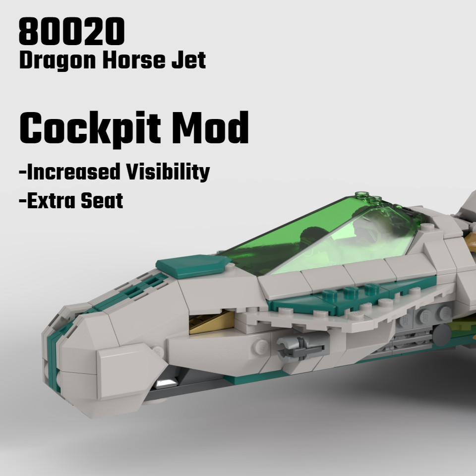 80020 Two-Seat Dragon Horse Jet Mod