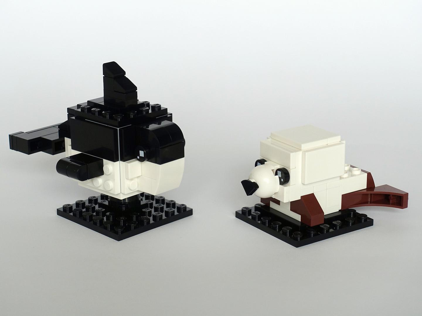 40466: Killer Whale & Seal alternate build
