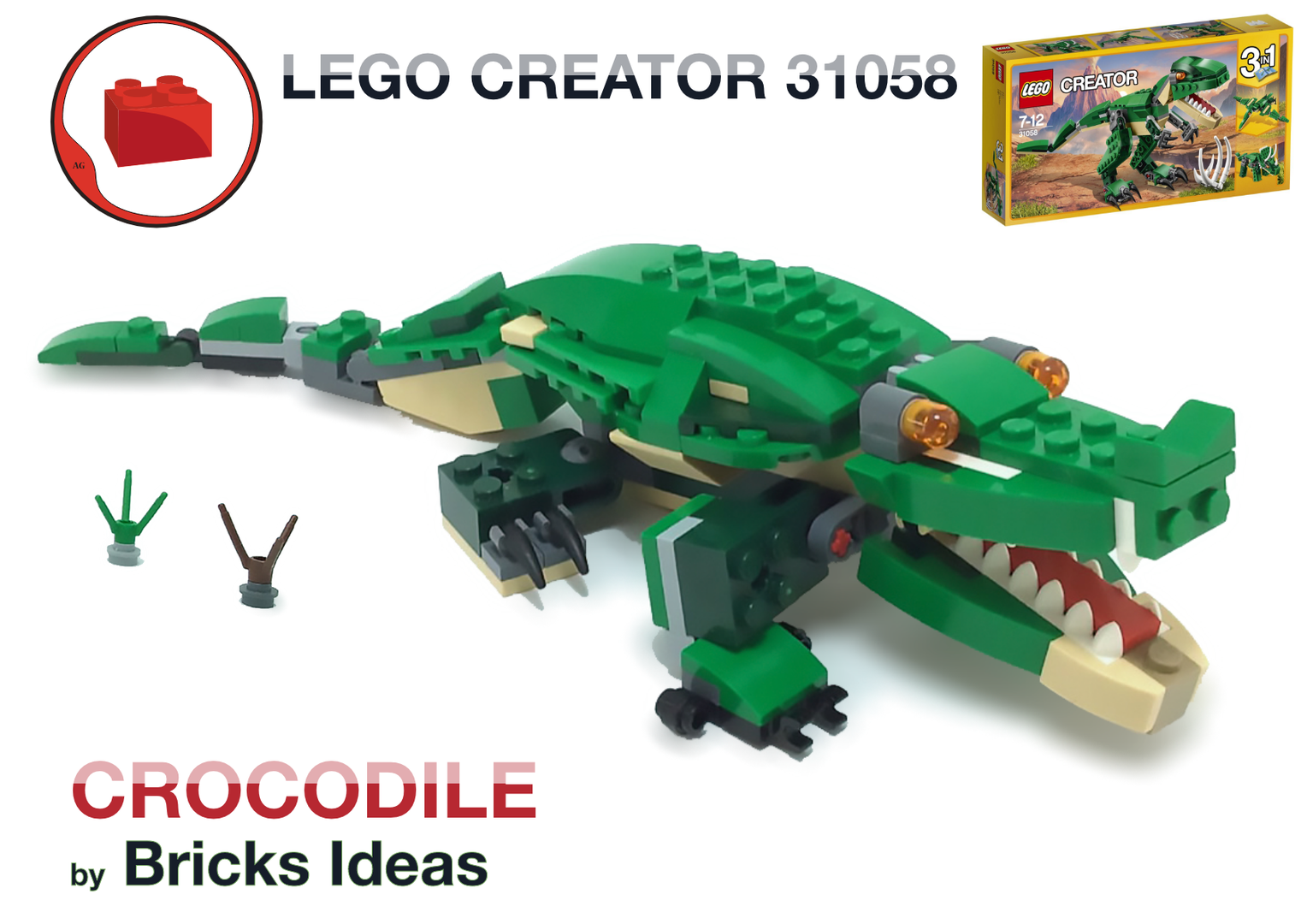 Crocodile - Lego Creator 31058 set