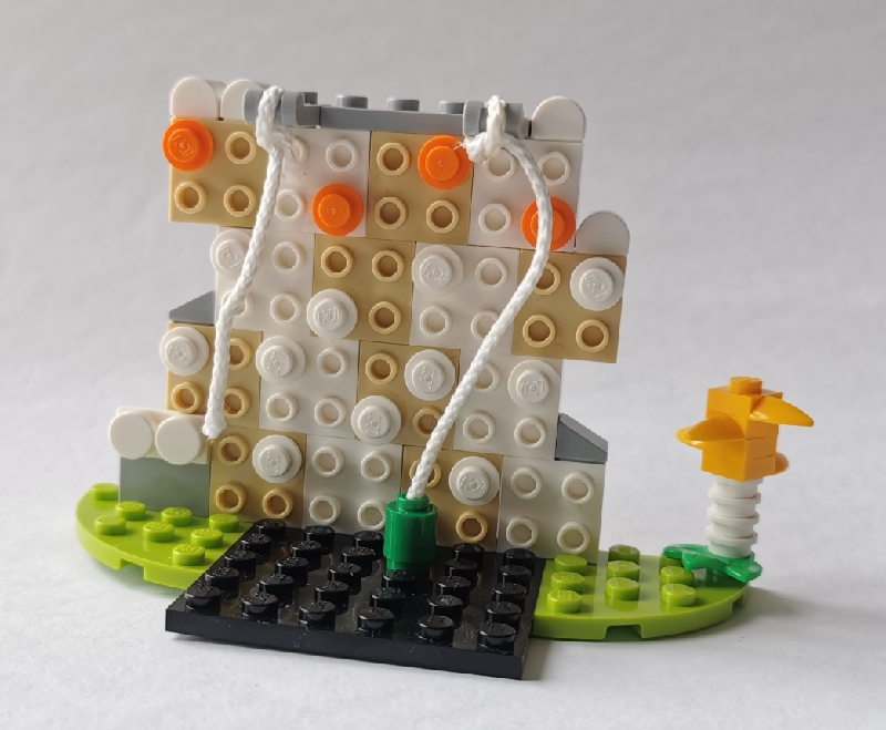 Climbing wall (40380) alternate build