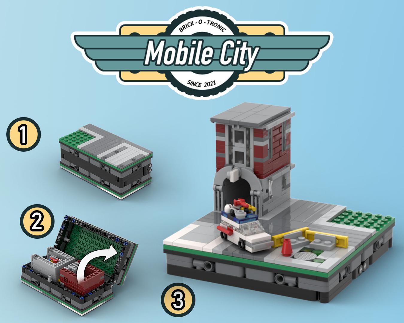 Mobile City MC Ghost Hunters HQ Playset