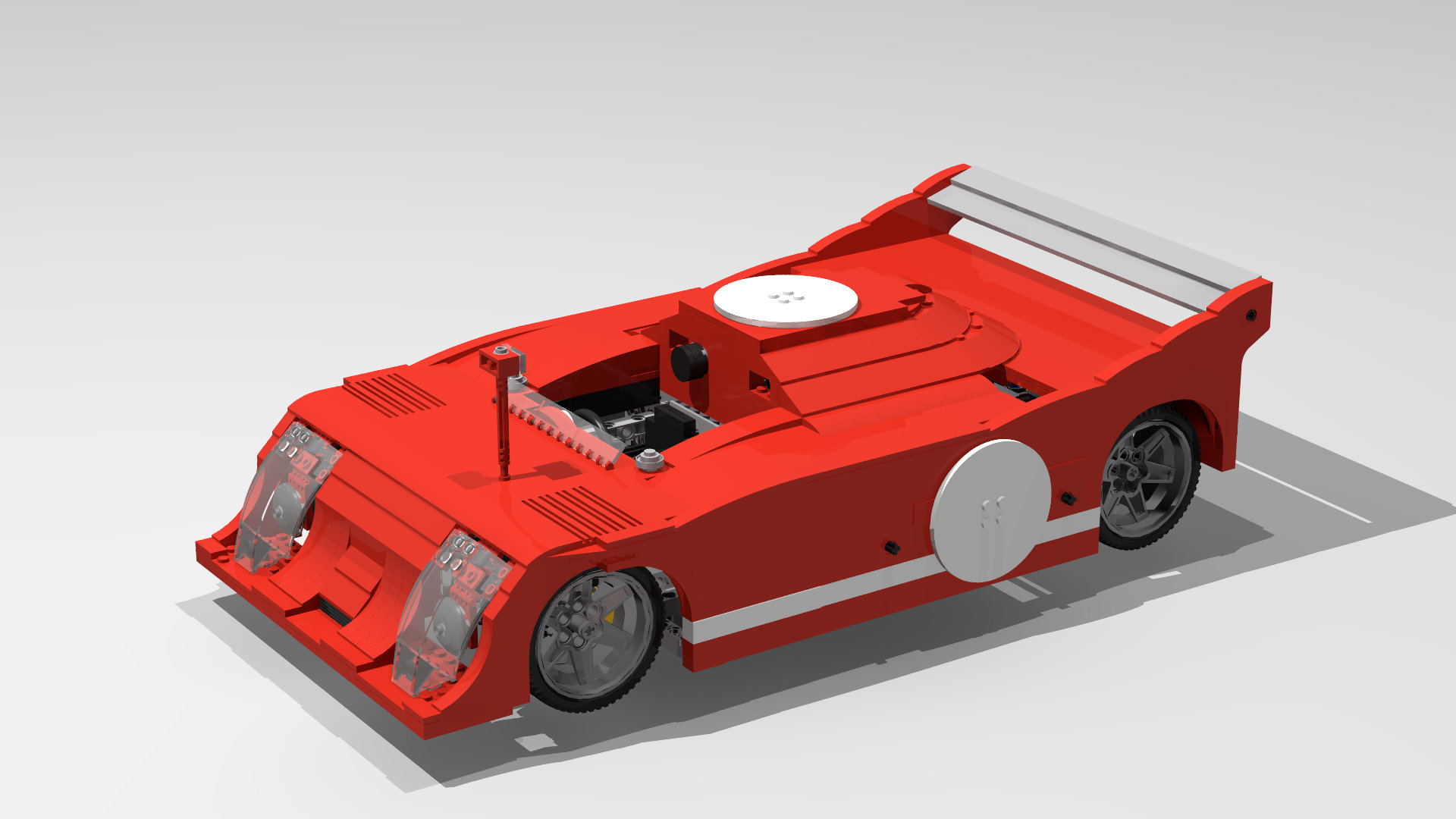 Alfa Romeo Tipo 33TT12 "short tail" RC model