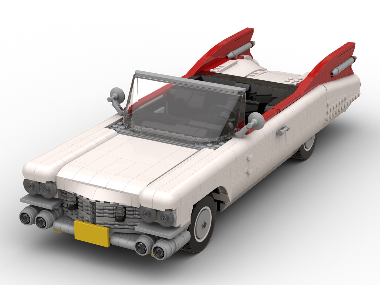 Convertible Cruiser (1959) - 10274 Alternate/Rebrick alternate build