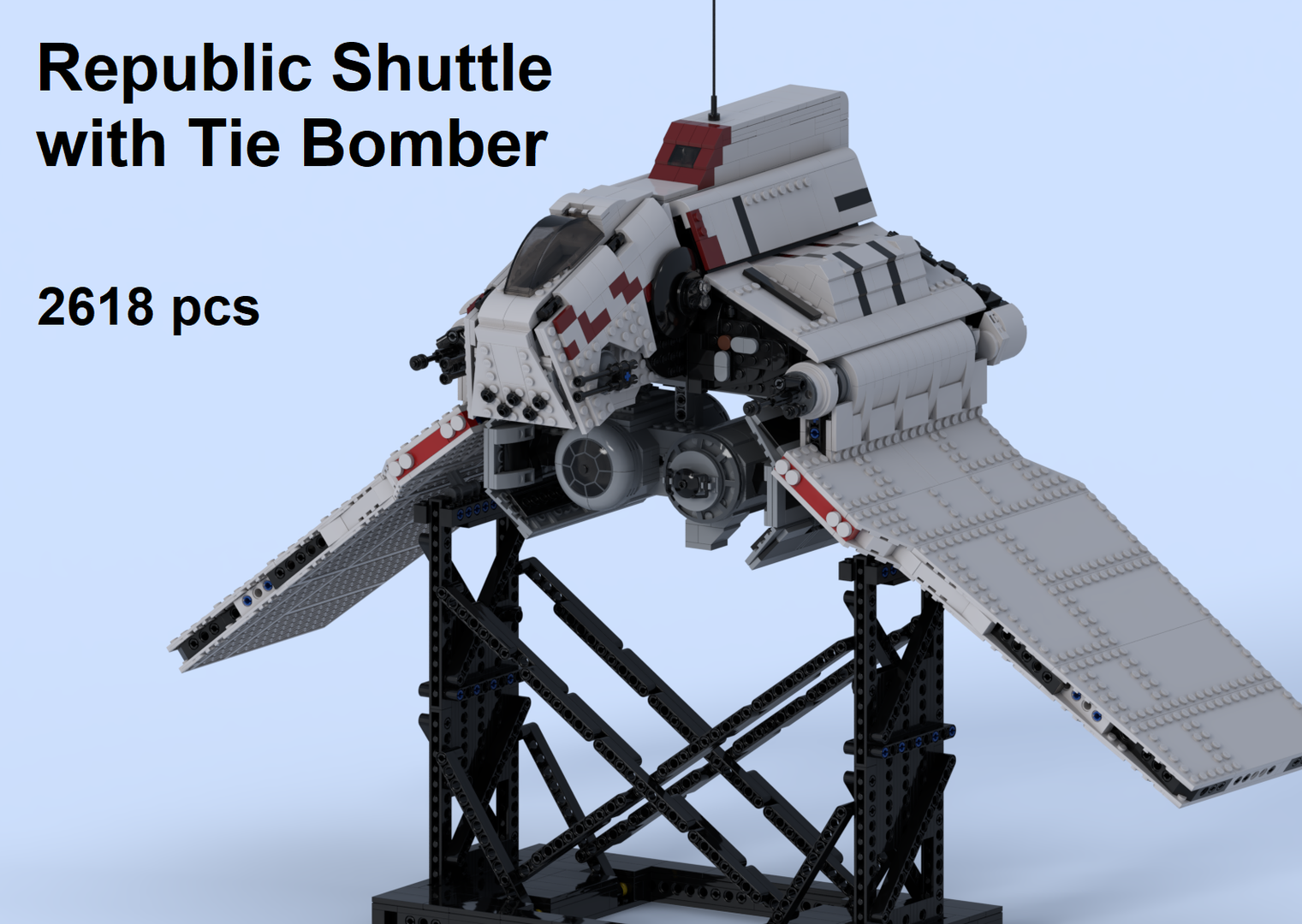 Republic Shuttle with TIE Bomber