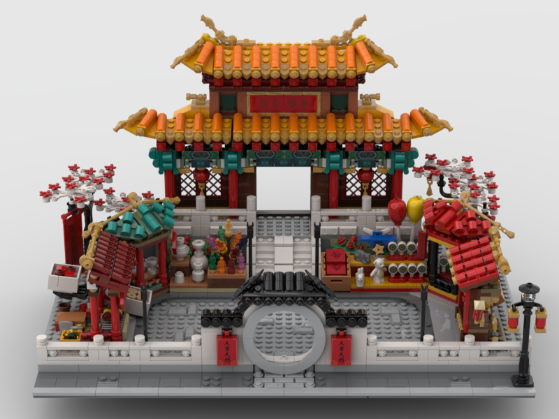 Chinese New Year Temple Modular