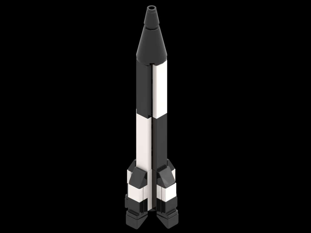V2 - Aggregat 4 (1:110 scale - as Saturn V)