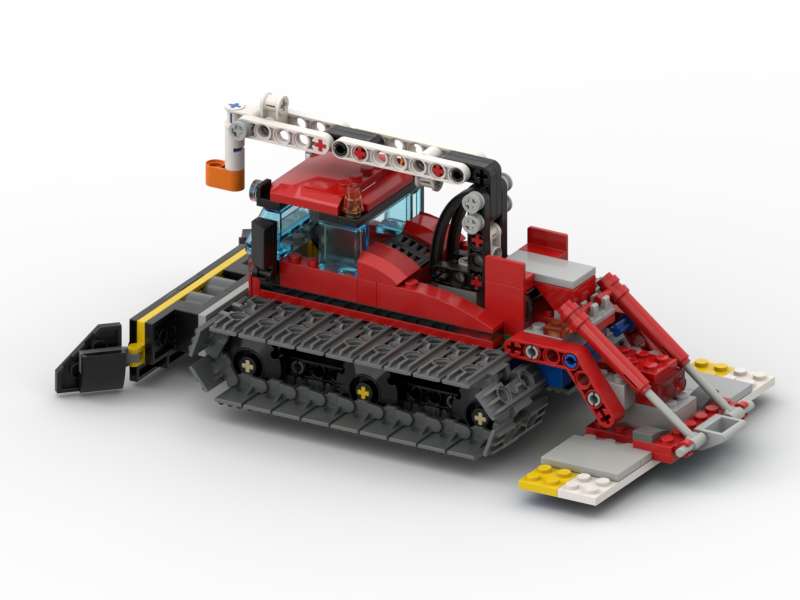 Snow groomer Modification