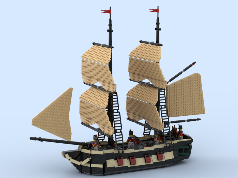 HMS Crayfish 16 gun imperial sloop